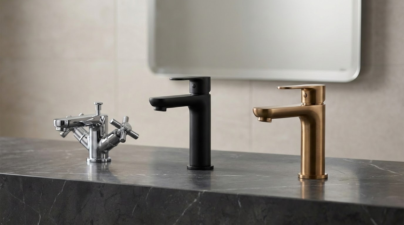 ברזים מודרניים לחדר אמבטיה - גימורים וסגנונות שונים לבחירה